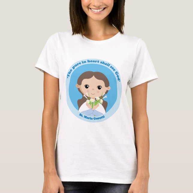 St. Maria Goretti T-Shirt (Vorderseite)