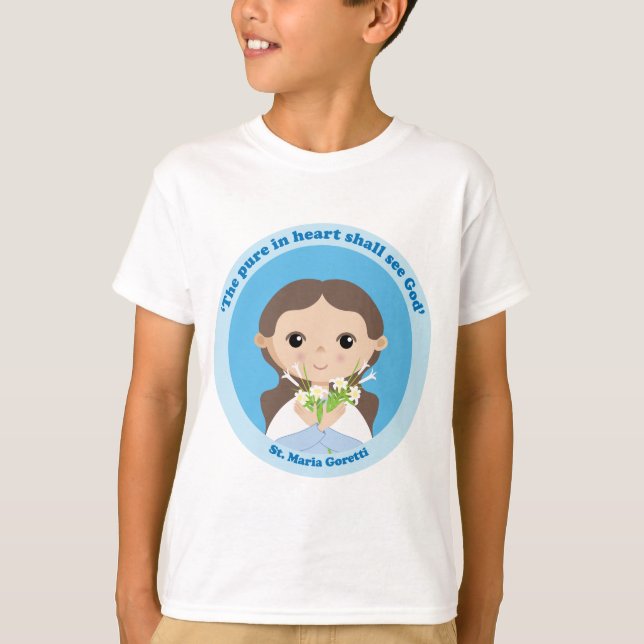 St. Maria Goretti T-Shirt (Vorderseite)