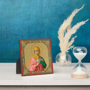 St. Maria Magdalena als Myrrhenträgerin (ORX 01) Fotoplatte