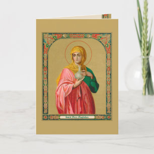 St. Maria Magdalena als Myrrhenträgerin (ORX 01) K Karte