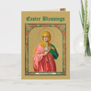 St. Maria Magdalena als Myrrhenträgerin (ORX 01) O Karte