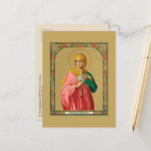 St. Maria Magdalena als Myrrhenträgerin (ORX 01) P Postkarte