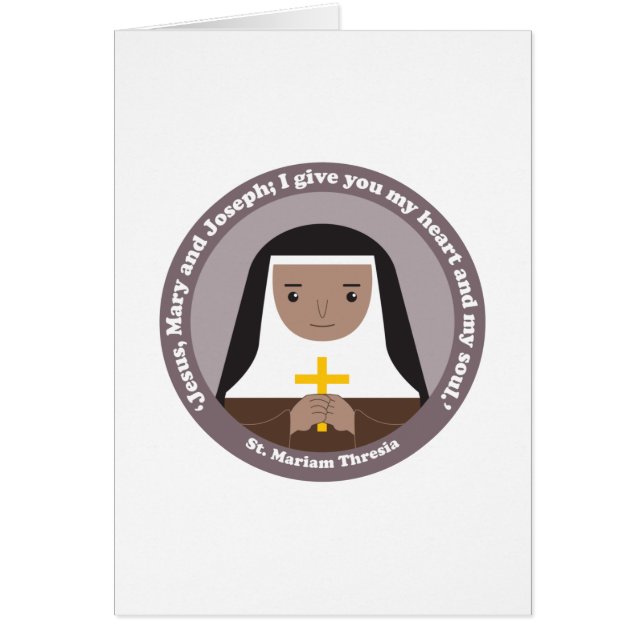 St. Mariam Thresia (Vorne)