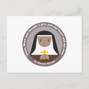St. Mariam Thresia Postkarte