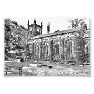 St.-Marien-Kirche, Luddenden Fotodruck