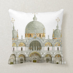 St Mark Basilika. Venedig Italien Kissen
