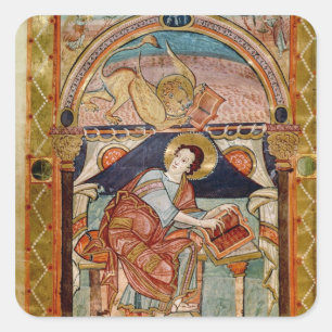 St. Mark, Französisch Quadratischer Aufkleber