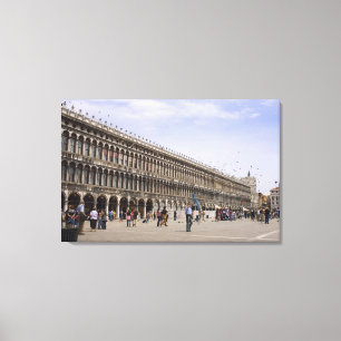 St Mark Quadrat, Venedig, Italien Leinwanddruck