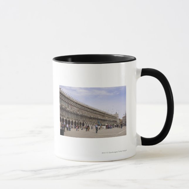 St Mark Quadrat, Venedig, Italien Tasse (Rechts)