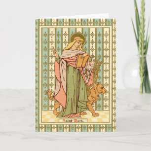 St. Mark the Evangelist (RLS 09) Blank Gruß Karte