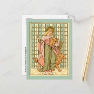 St. Mark the Evangelist (RLS 09) Postkarte 2