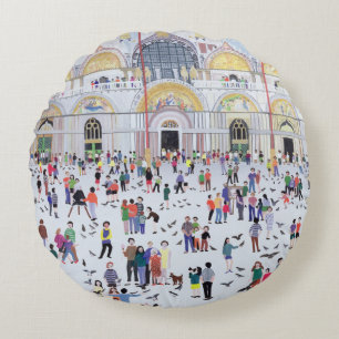 St Mark Venedig 1994 Rundes Kissen