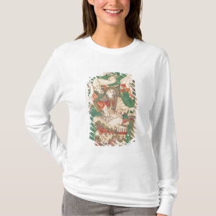 St Mark, von einem Evangelium von Corbie Abtei T-Shirt
