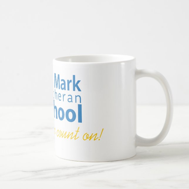 St Marklutherische Vorschulkaffee-Tasse Kaffeetasse (Rechts)