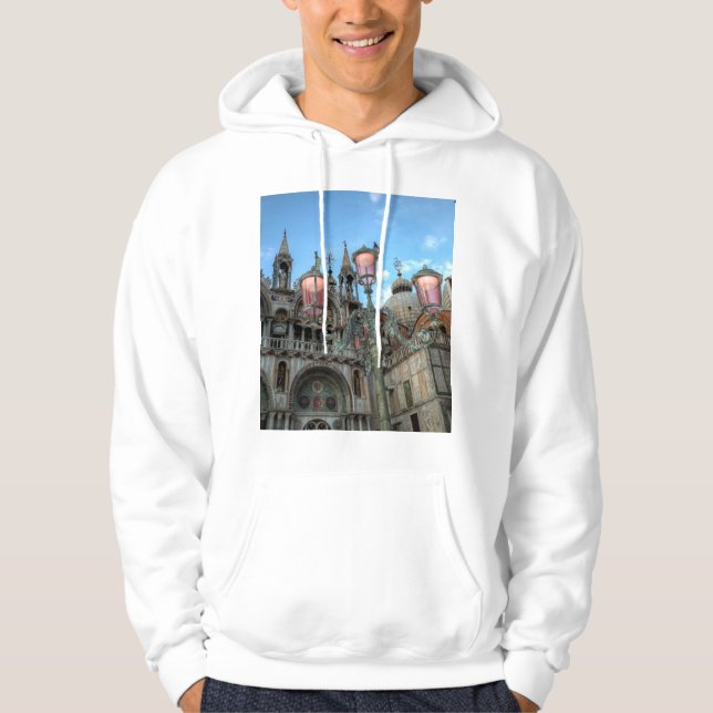 St. Marks and Lamp, Venedig, Italien Hoodie (Vorderseite)