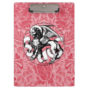St. Mark's Emblem Winged Lion Klemmbrett