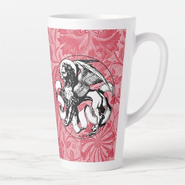 St. Mark's Emblem Winged Lion Milchtasse (Rechts)