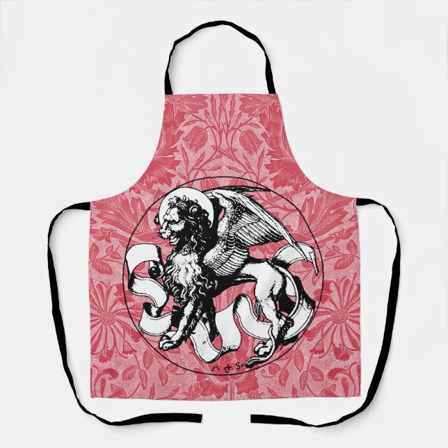 St. Mark's Emblem Winged Lion Schürze (Vorderseite)