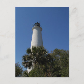 St. Marks Lighthouse Postkarte