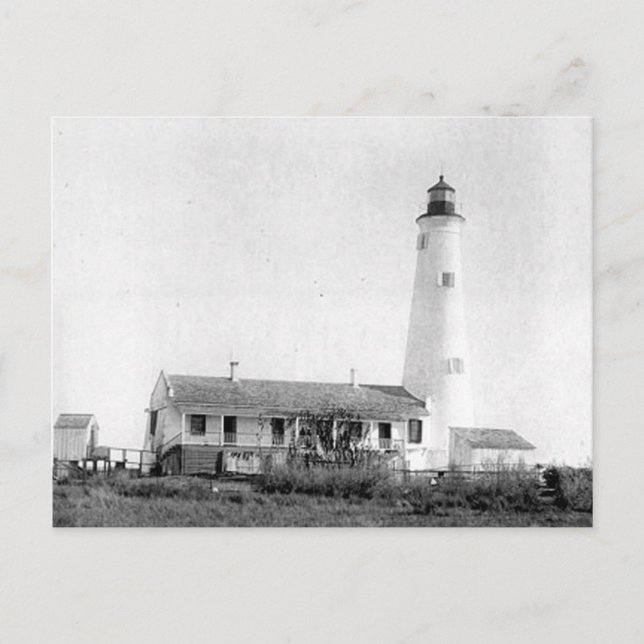 St. Marks Lighthouse Postkarte (Vorderseite)