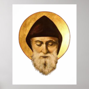 St. Maron (Maroun) 40" x 50" Kirche-Größe Poster