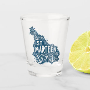 ST.MARTEEN SCHNAPSGLAS