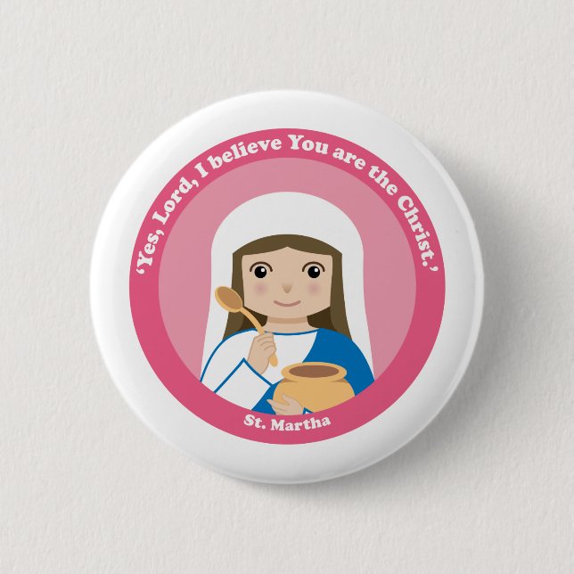 St. Martha Button (Vorderseite)