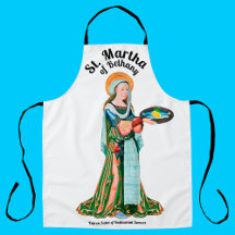 St. Martha von Bethanien in ihrer Küche (einfach)
