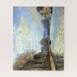 St Martin Canal Alfred Sisley Poster Puzzle