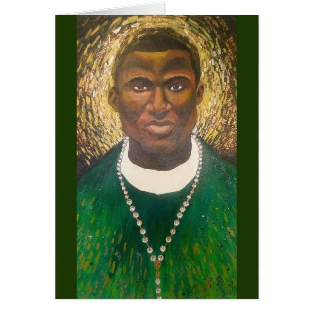 St Martin de Porres Note Card (Vorne)