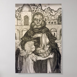 St. Martin de Porres und Child Poster