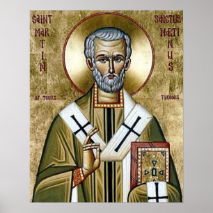 St Martin de Tours Icon Poster
