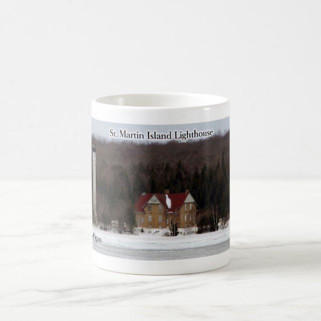 St. Martin Island Lighthouse Tasse (Mittel)