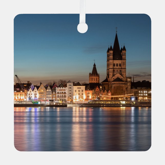 St. Martin Kirche Köln Ornament Aus Metall (Vorderseite)