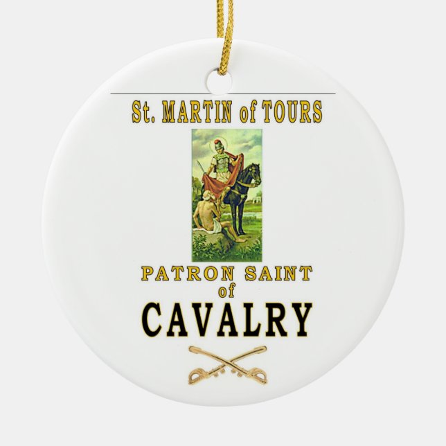 ST MARTIN OF TOURS KERAMIKORNAMENT (Vorne)