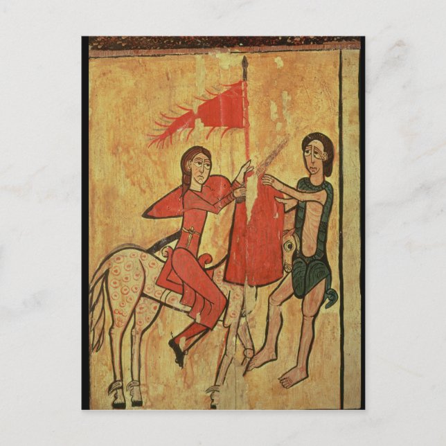 St. Martin und der Beggar Postkarte (Vorderseite)