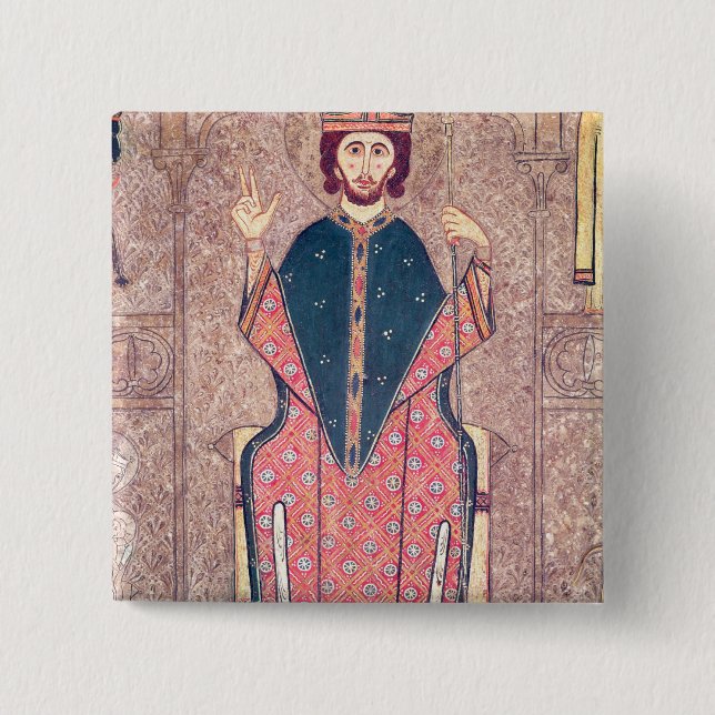 St Martin von Ausflügen, Detail von einem Altar Button (Vorderseite)