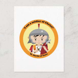 St. Martin von Tours Postkarte