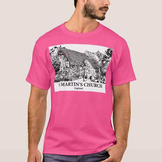 St Martin's Church - England T-Shirt (Vorderseite)
