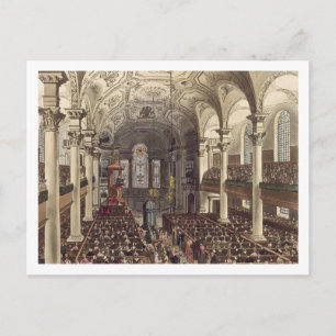 St Martins in the Fields, von 'Ackermann's Microc Postkarte