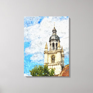 St. Martinus-Basilika in Halle, Belgien Leinwanddruck