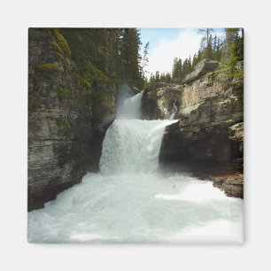 St. Mary Falls I im Glacier National Park Magnet