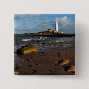 St Mary Insel Whitley, England Button