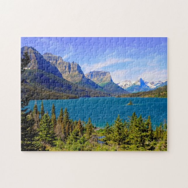 St. Mary Lake, Glacier National Park, Montana Puzzle (Horizontal)