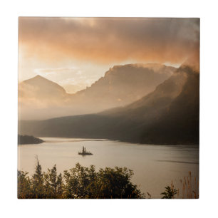 St. Mary Lake   Glacier-Nationalpark, Montana Fliese
