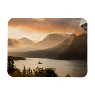 St. Mary Lake   Glacier-Nationalpark, Montana Magnet