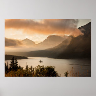 St. Mary Lake   Glacier-Nationalpark, Montana Poster