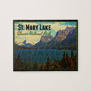 St. Mary Lake Glacier NP Puzzle