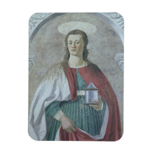 St Mary Magdalene, 1466 (Fresko) (Detail) (sehen Magnet