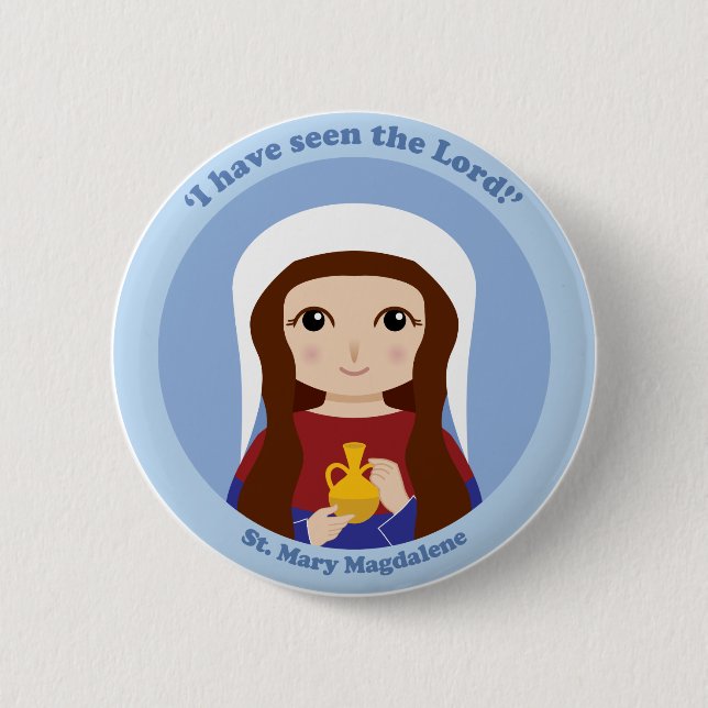St. Mary Magdalene Button (Vorderseite)